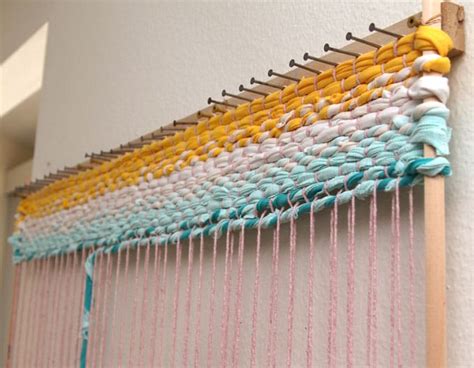 Weave a Boho T-shirt Rag Rug With Easy DIY Loom - Page 2 of 2 - A Piece Of Rainbow