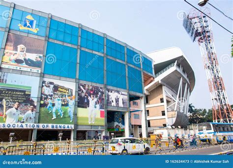 Eden Gardens Cricket Stadium, Kolkata, India. Editorial Stock Photo ...