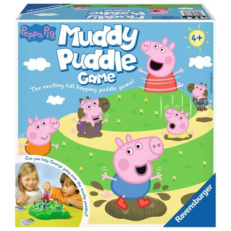 Ravensburger Peppa Pig Muddy Puddle Game - Toys And Games from W. J. Daniel Co. Ltd. UK