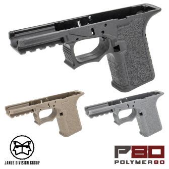 JDG Polymer80 Licensed P80 PF940C Compact Airsoft Frame for UMAREX / VFC Glock 19 Gen3 / TM 19 ...