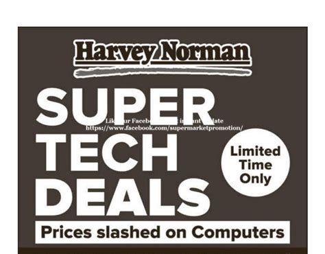 Harvey Norman Computers Prices Slashed 17 October 2020 ~ Supermarket Promotions