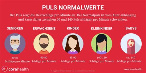 Puls Normalwerte: Alles in der Pulstabelle | Cora Health