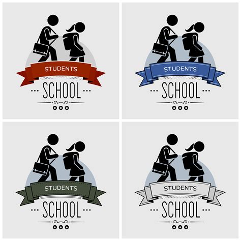 Back to school logo design. 341949 Vector Art at Vecteezy