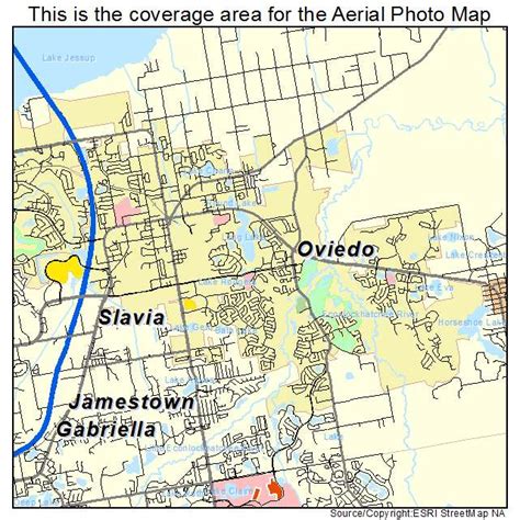 Aerial Photography Map of Oviedo, FL Florida