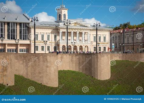 TOMSK, RUSSIA - SEPTEMBER 13, 2019: Traditional Architecture in Tomsk. Siberia. Russia Editorial ...