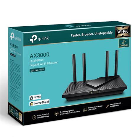 Archer AX55 | AX3000 Dual Band Gigabit Wi-Fi 6 Router | TP-Link Malaysia