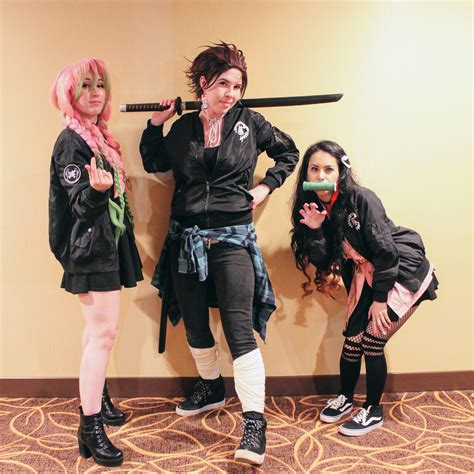 My friends and I did a casual Demon Slayer cosplay : r/KimetsuNoYaiba