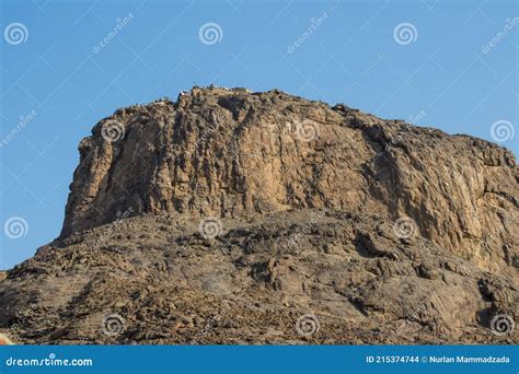 Jabal an-Nour. Magnificent View of the Top of Jabal Nur, Where Hira ...