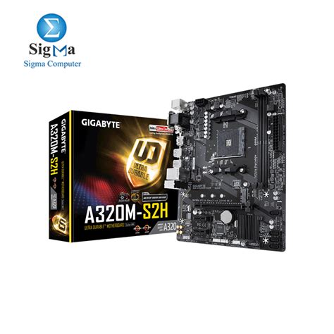 Gigabyte A320M-S2H Ultra Durable Motherboard | 1100 EGP