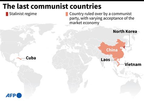 AFP News Agency on Twitter: "The last communist countries. Protests in ...