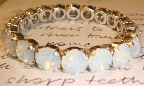 Swarovski Crystal Bracelet White Opal | Swarovski Crystal Te… | Flickr