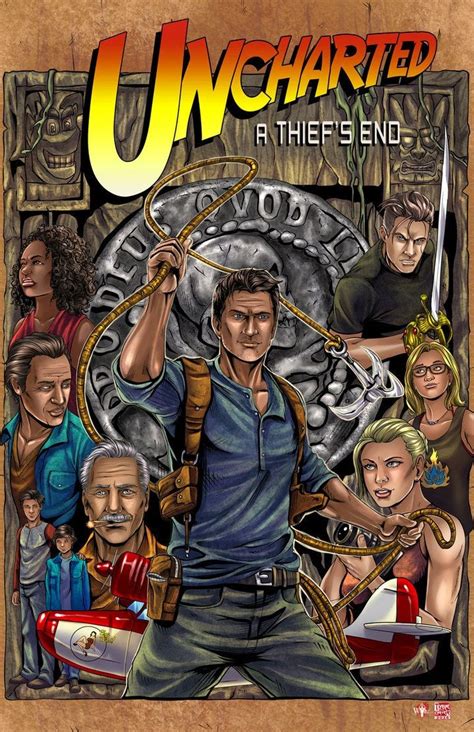 Indiana jones themed fan made art for Uncharted 4 🔥🔥🔥 : r/uncharted