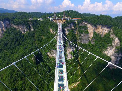 Zhangjiajie Grand Canyon Glass Bridge | Zhangjiajie, Puente de vidrio, Parques nacionales