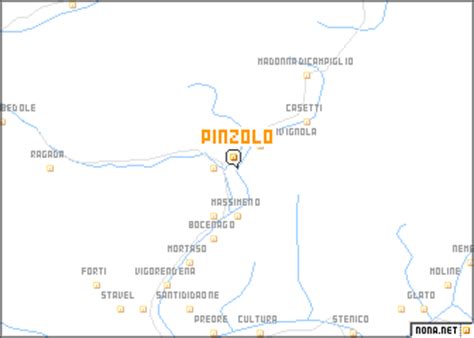 Pinzolo (Italy) map - nona.net