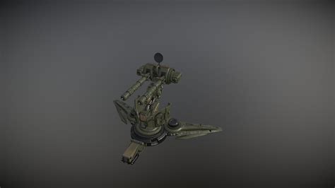 Auto Turret - 3D model by ZbigniewKonarzewski [f221b65] - Sketchfab