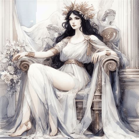 Hera, Greek goddess of marriage : r/aiArt