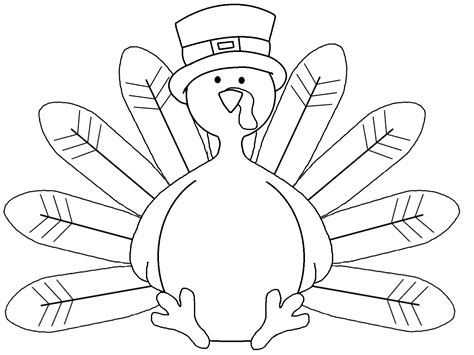 Clipart turkey outline, Clipart turkey outline Transparent FREE for ...