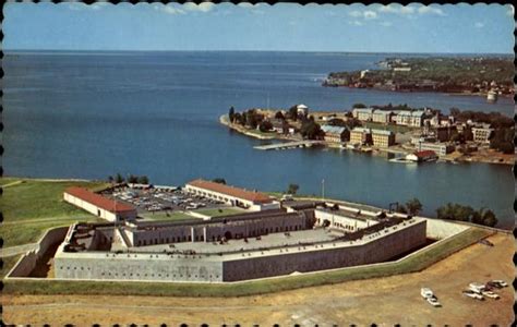 Bird's-Eye View Of Old Fort Henry Kingston, ON Canada Ontario