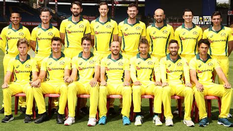 Australia v India: Aussie team photo going viral - Yahoo Sport