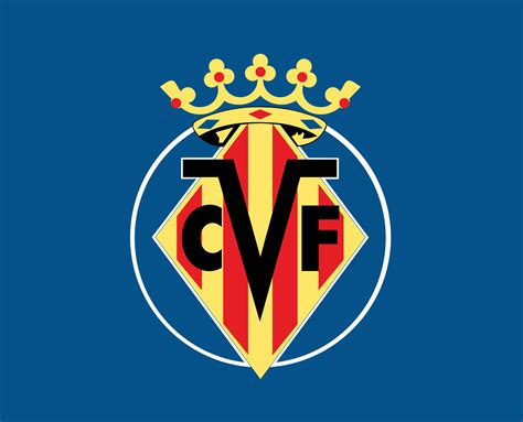 Villarreal CF Club Symbol Logo La Liga Spain Football Abstract Design ...