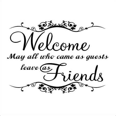 Welcome Home Quotes. QuotesGram | Wall stickers welcome, Wall stickers quotes, Wall stickers home