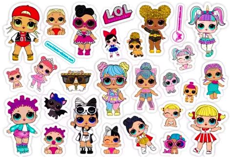 Pin by L T on Lol Dolls | Lol dolls, Etsy, Buy stickers