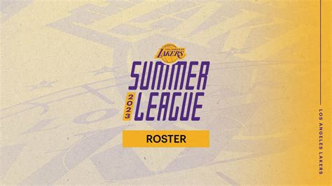 Lakers Announce 2023 Summer League Roster | NBA.com