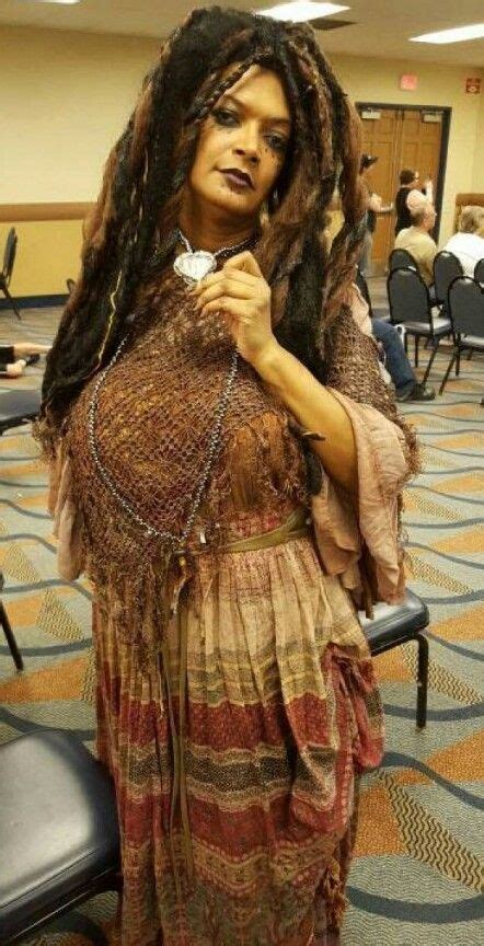 Tia Dalma from the Pirates of the Caribbean at steelcity Comicon ...