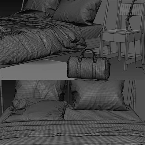 IKEA KOPARDAL Bed 3D Model $10 - .max .3ds .fbx .unknown .obj - Free3D