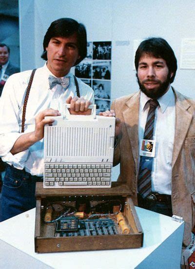 Apple's beginning... | Steve jobs apple, Steve wozniak, Apple iic