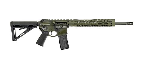 5.56 AR15 Rifle – Sniper Green Battleworn - Black Rain Ordnance, Inc.