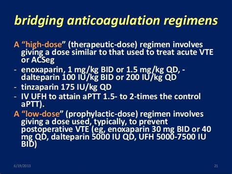 Perioperative management of antithrombotic therapy