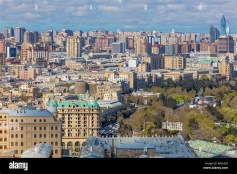 Cityscape, Baku, Azerbaijan Stock Photo - Alamy