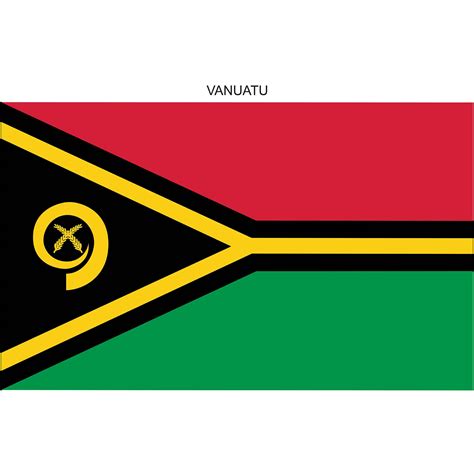 Vanuatu Flag - Awal Plastics Shop Catalogue