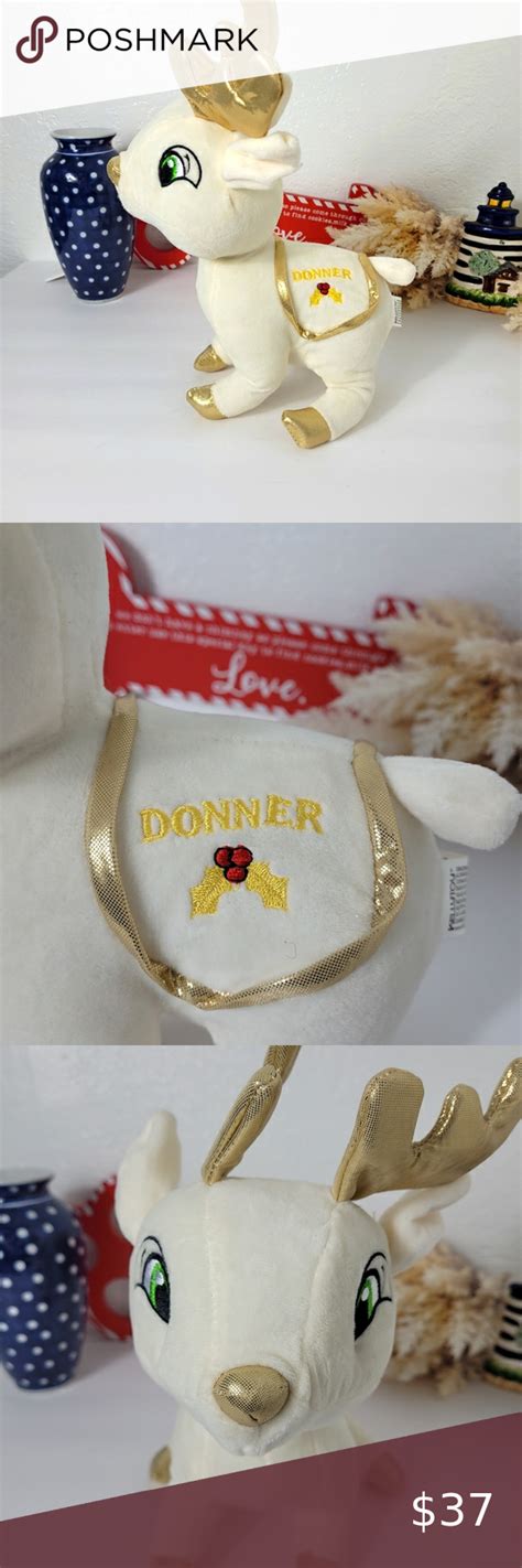 Sugar Loaf Santa's Reindeer Classic Collection Donner Plush Stuffed Animal | Santa and reindeer ...