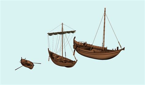 Three Ancient Roman Boats Reconstructed in 3D | Sci.News