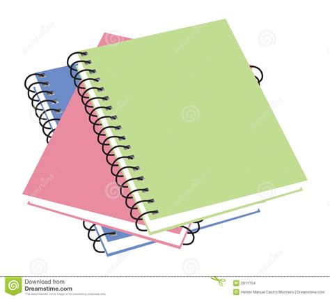 Notebooks clipart - Clipground