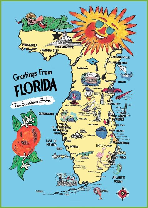 Southwest Florida Map, Attractions And Things To Do, Coupons - Florida Attractions Map ...
