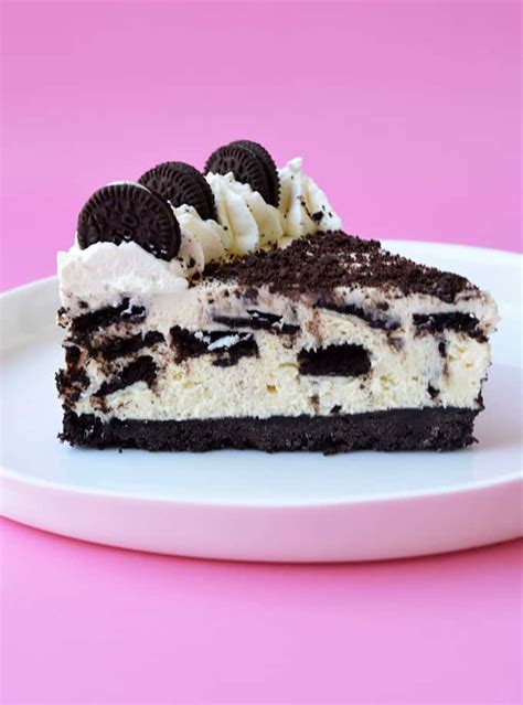 No Bake Oreo Cheesecake - Sweetest Menu