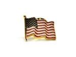 American Flag Lapel Pins Made in the U.S.A. with Several Styles