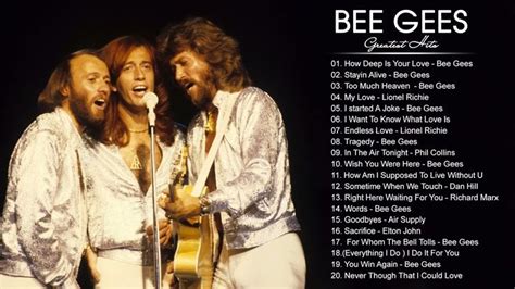 Bee Gees Best Songs - Bee Gees Greatest Hits Full Album 2021 | Best songs, Bee gees, Songs