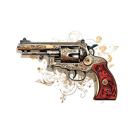 Premium Vector | Design vector gun the white background