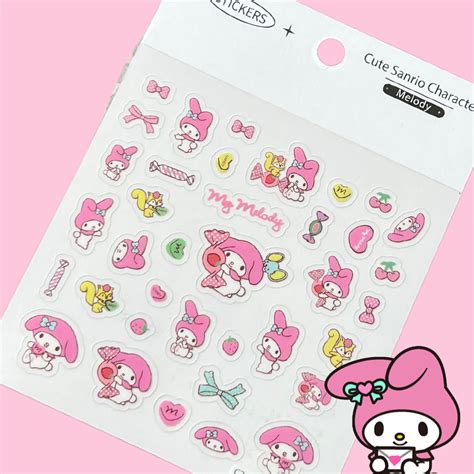 My Melody Sticker Packet – Decoden Crafts