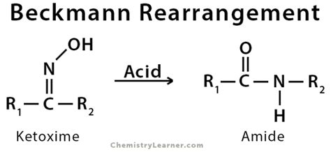 Beckmann Rearrangement: Definition, Examples, and Mechanism