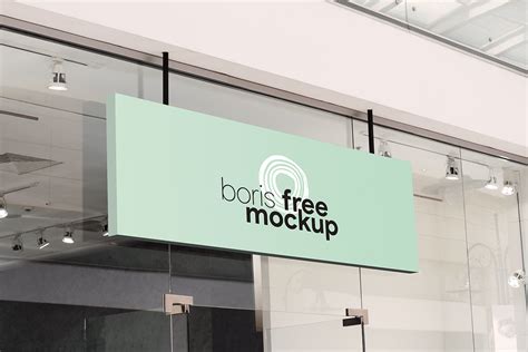 Free PSD Shop Signage Mockup on Behance | Shop signage, Free mockup ...