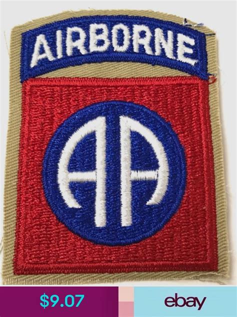 Embroidered & Applique Patches Collectibles | 82nd airborne division ...