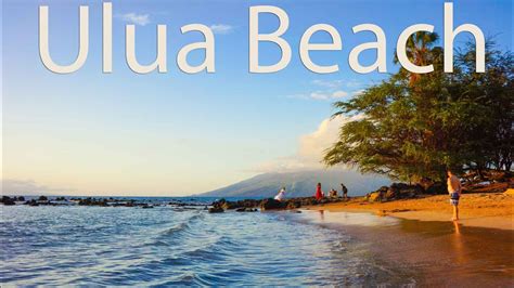 Best Beaches of Maui: Ulua Beach Park in Wailea - YouTube