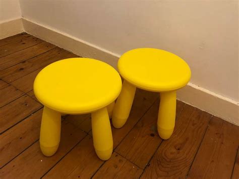 2x small ikea kids stools £5 | in East End, Glasgow | Gumtree