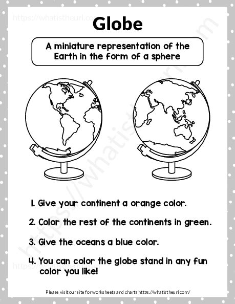 Maps and Globes Worksheets - Your Home Teacher