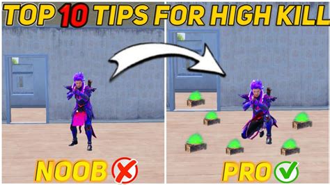 TOP 10 TIPS AND TRICKS TO GET 30+ HIGH KILLS EVERYTIME IN BGMI |PUBGM TIPS AND TRICKS. - YouTube